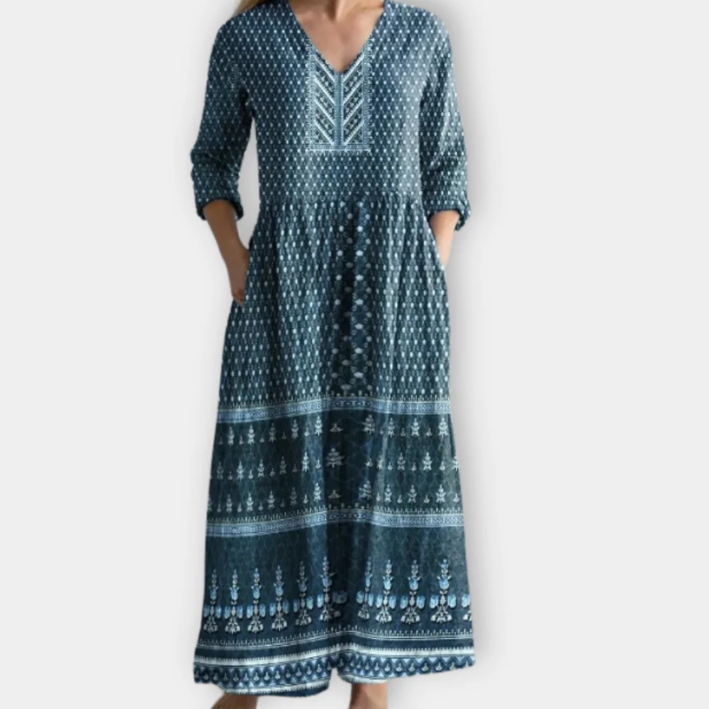 Glenda - Maxi Abito boho
