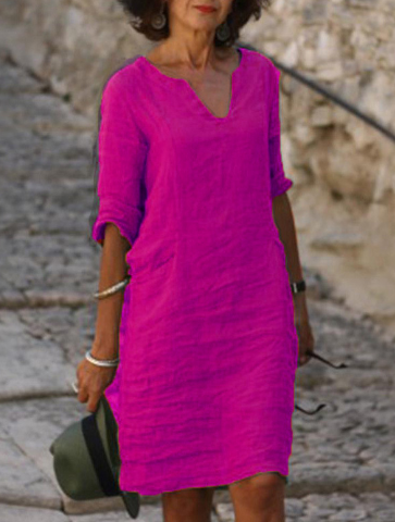 Timeless™ | Elegante silhouette con scollo a V