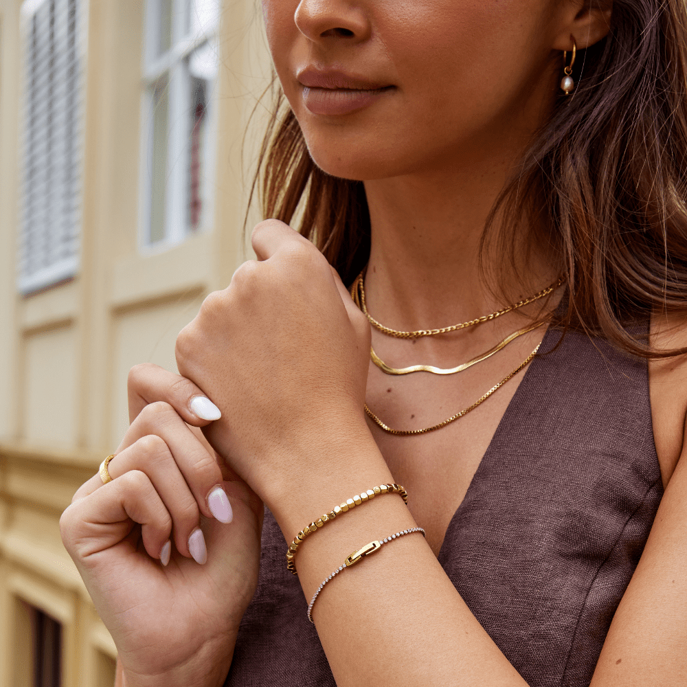 Bracciale Cubo d'Oro