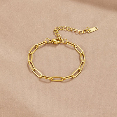 Bracciale con clip | Oro
