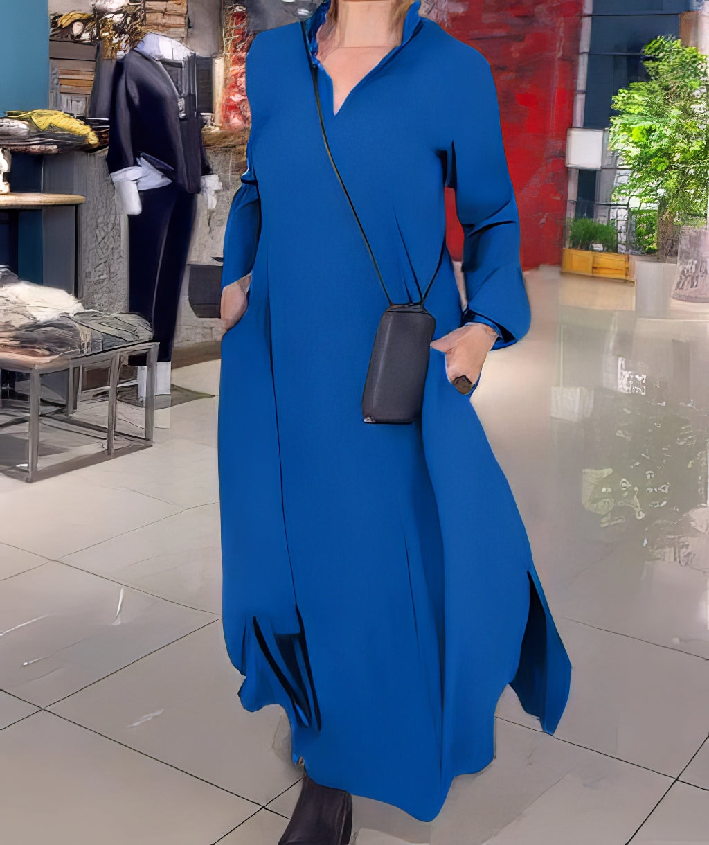 CLAUDIA | Vestito Lungo Elastico Elegante e alla Moda